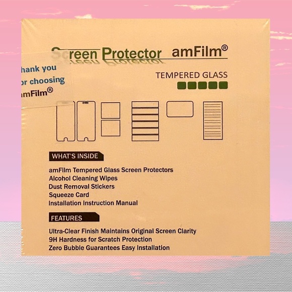 2 NEW GLASS SCREEN PROTECTORS FOR iPHONES! TEMPERED GLASS FOR iPHONES 8/7/6s/6 - Picture 4 of 11